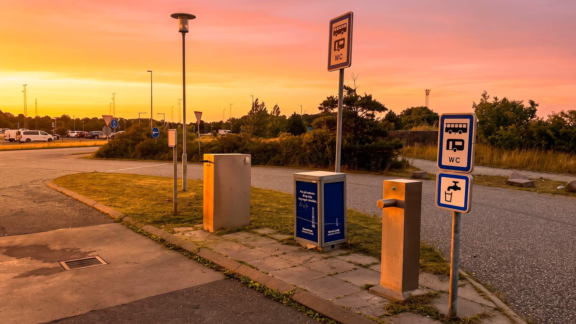 Gratis Autocamper Tømmeplads ved Storebælt | Storebælt Camping