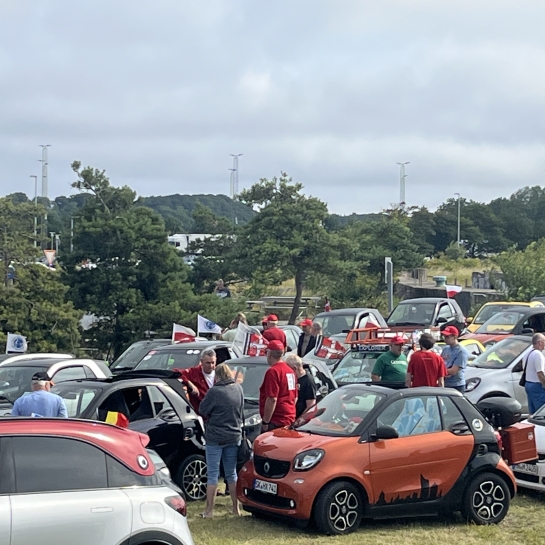 Smart Klub Danmark lejede Storebælt camping til deres årlige træf.