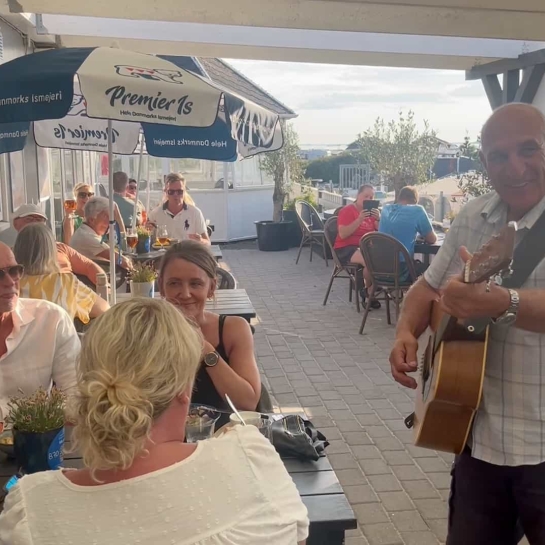 Livemusik på Restaurant Laguna i Korsør